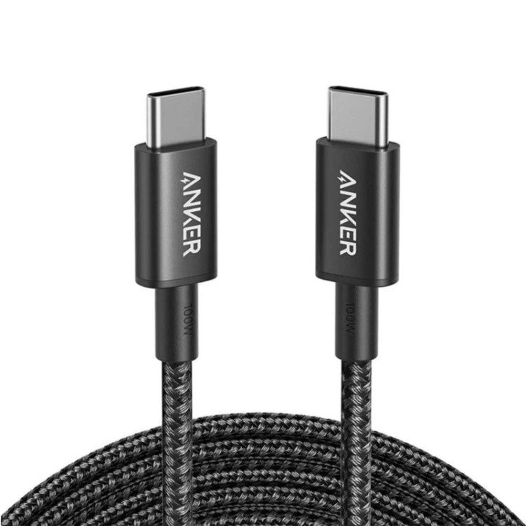 کابل تایپ سی بافته شده 100 واتی نسل 3 انکر Anker 333 USB-C to USB-C Cable – مدل A8756/A8757